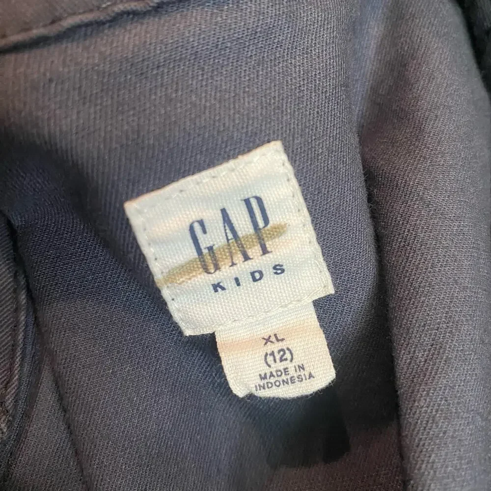 Gap Kids Coach's Lightweight Jacket with Washwell Vintage Navy XL